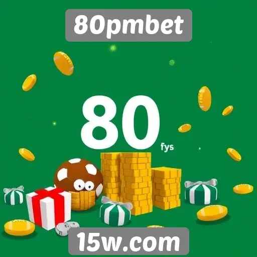 Promoções e bônus disponíveis no 80pmbet